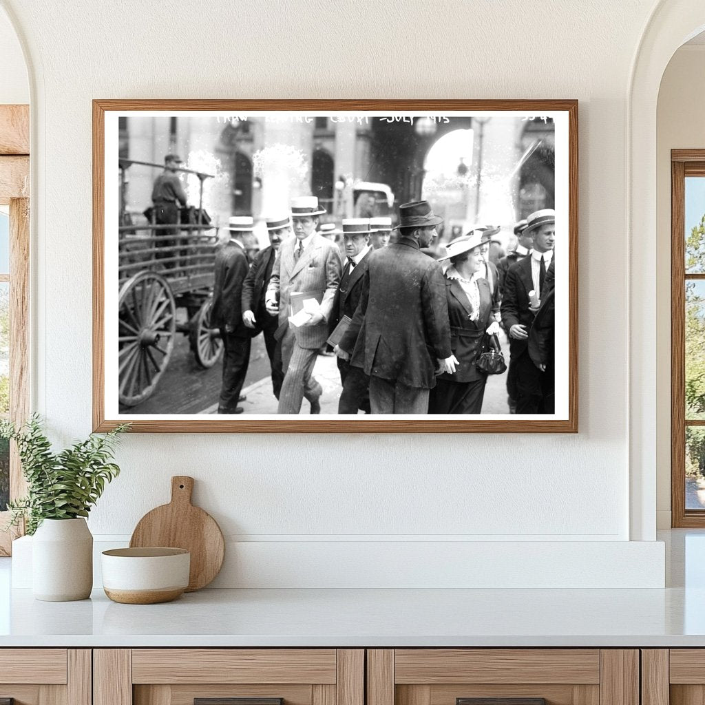 Harry K. Thaw: Courtroom Drama Unfolds, July 1915