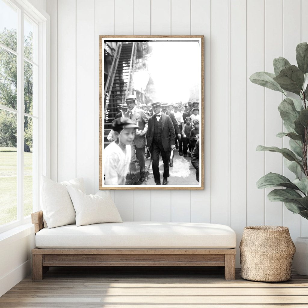 1915 Portrait of Notorious Figure Harry Thaw