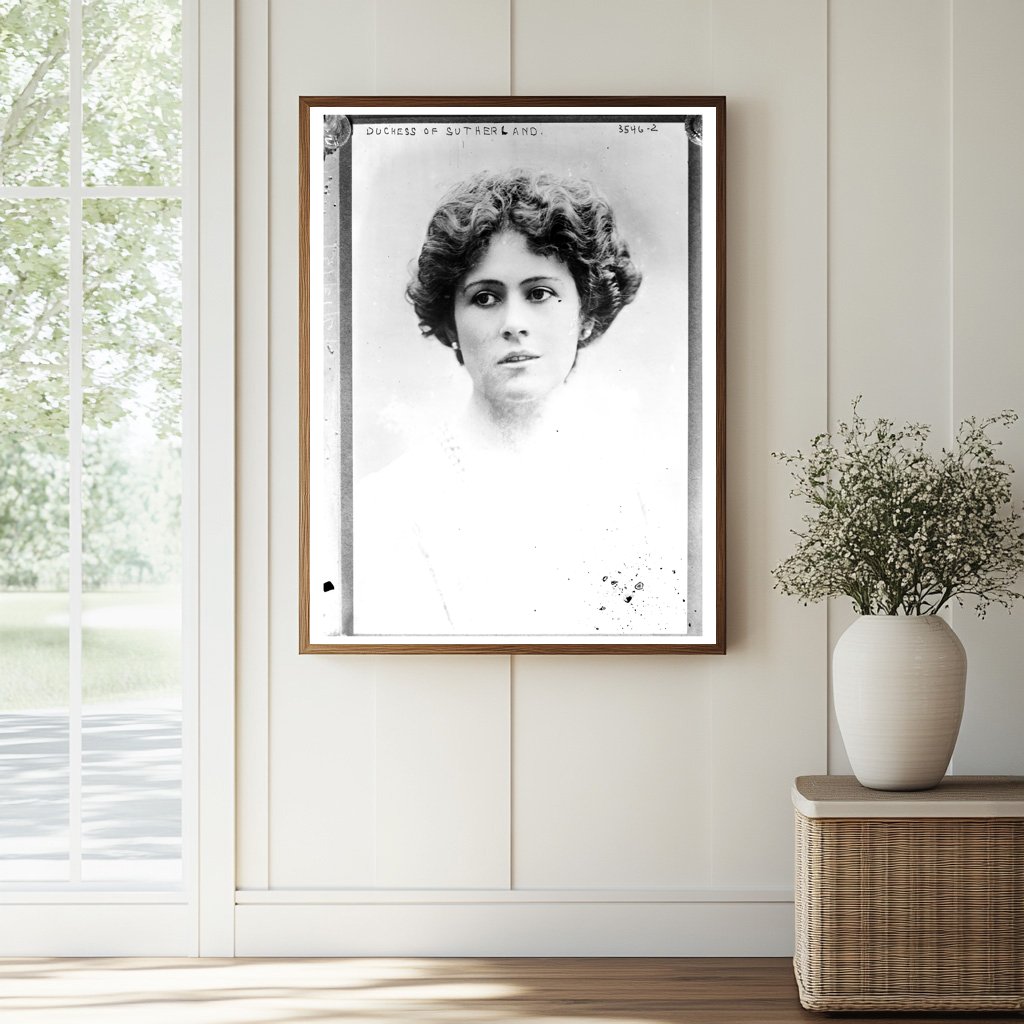 Historic Duchess of Sutherland Print, Vintage Art