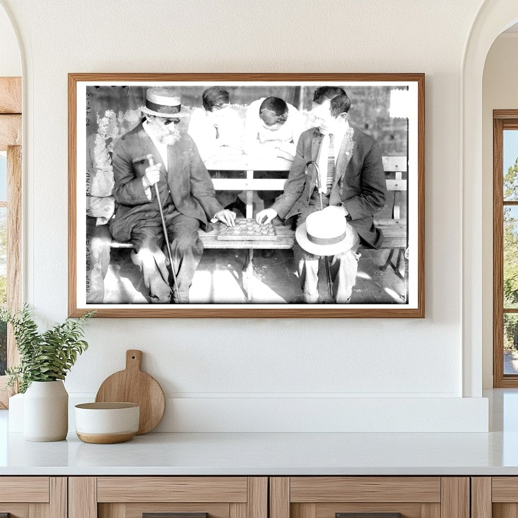 1915 NYC Roof Garden for Visually Impaired Visitors