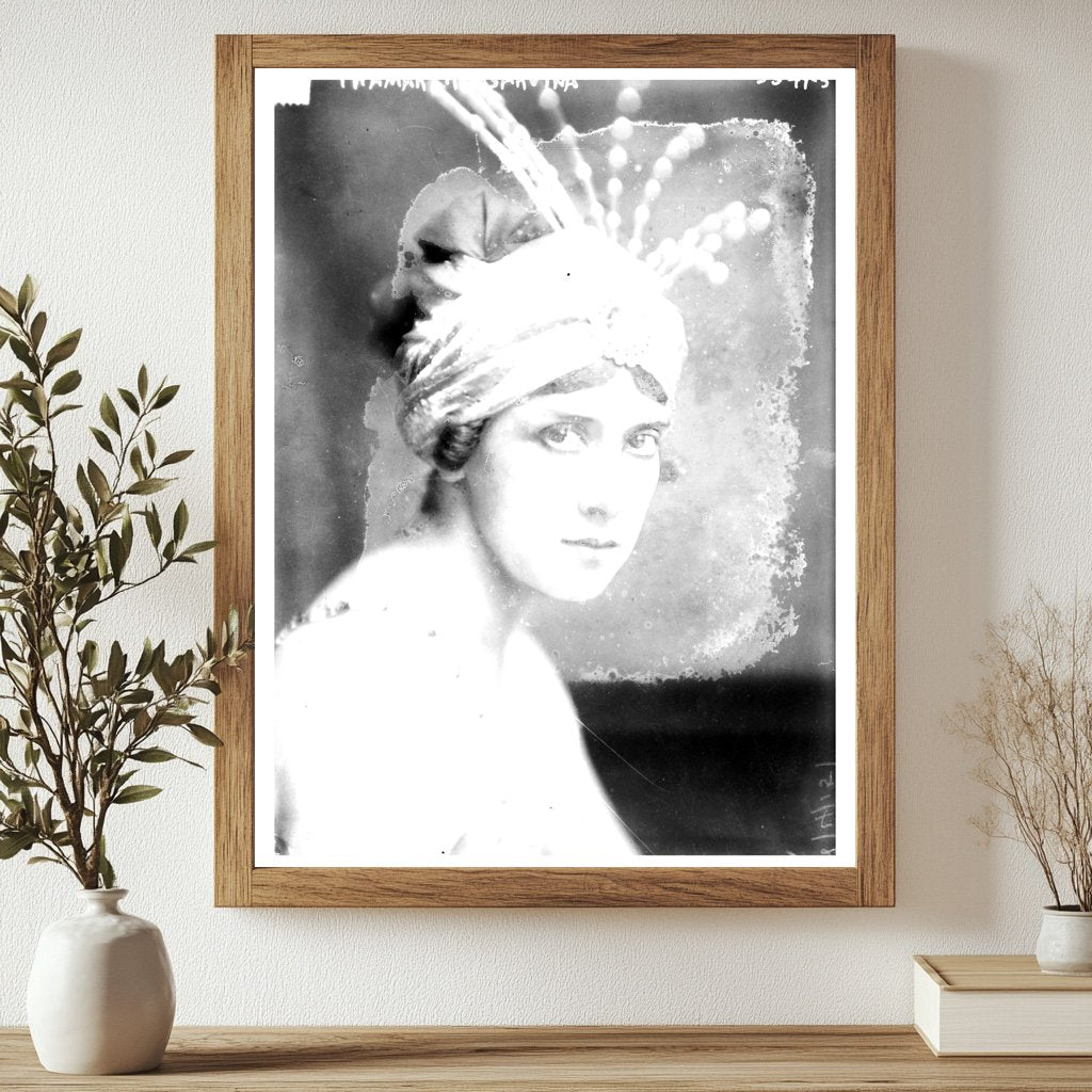 Historic Thamar Karsarvina Print, Vintage Art