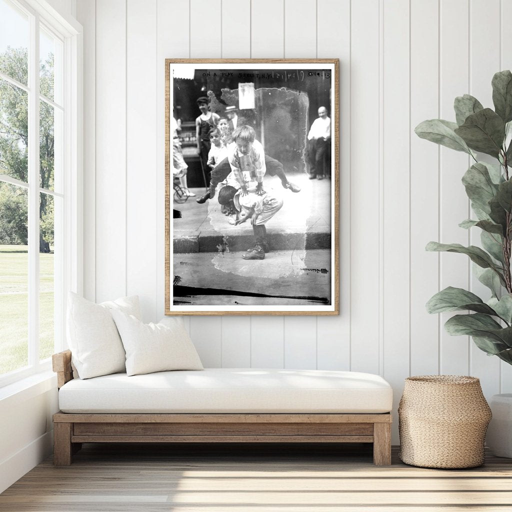 1915 New York City: Childhood on a Play Street