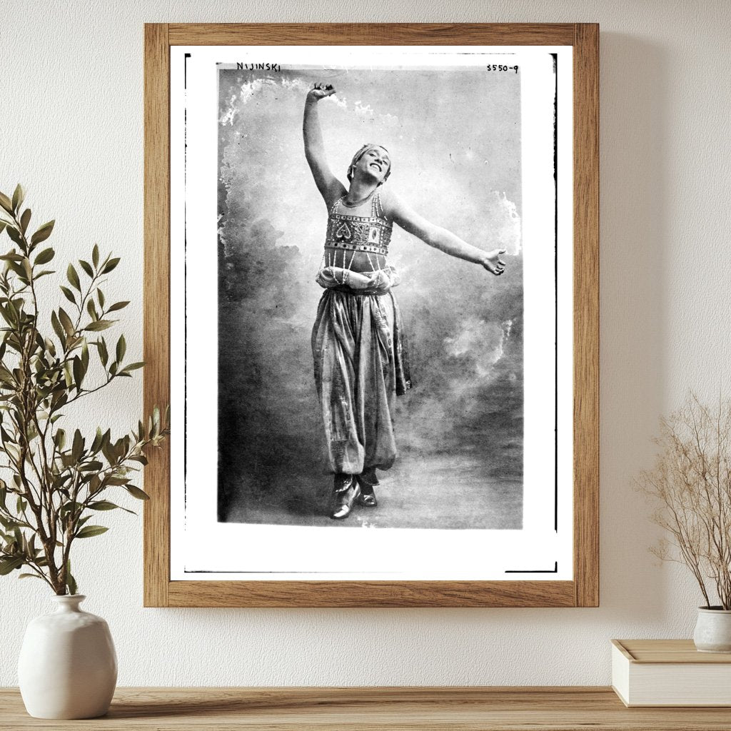 Historic Nijinsky Print, Vintage Art