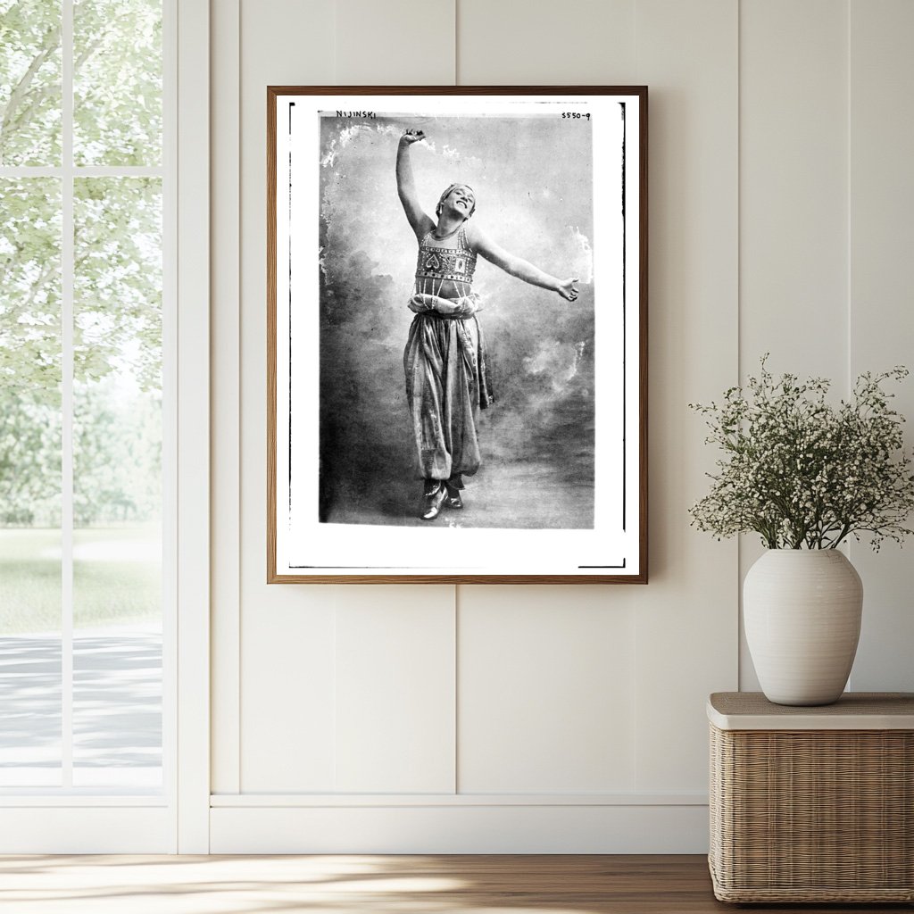 Historic Nijinsky Print, Vintage Art