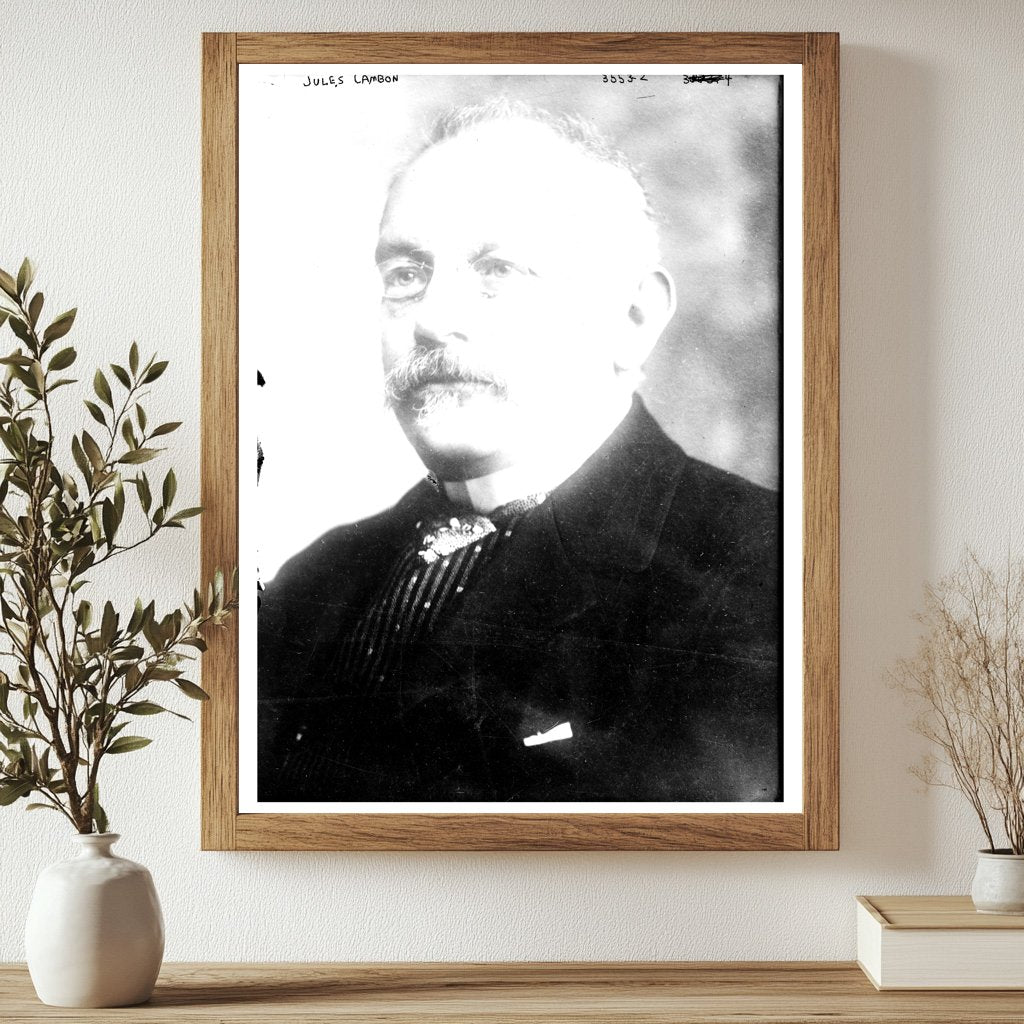 Historic Jules Cambon Print, Vintage Art