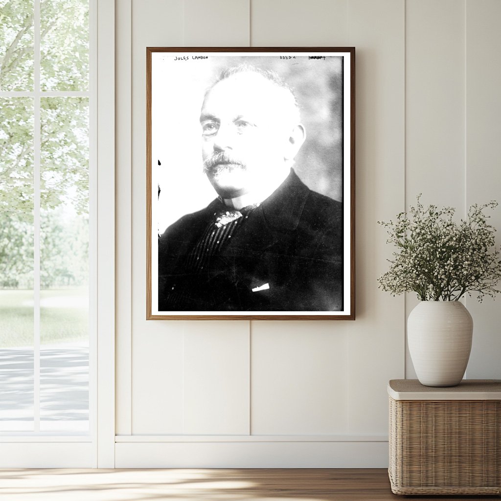 Historic Jules Cambon Print, Vintage Art