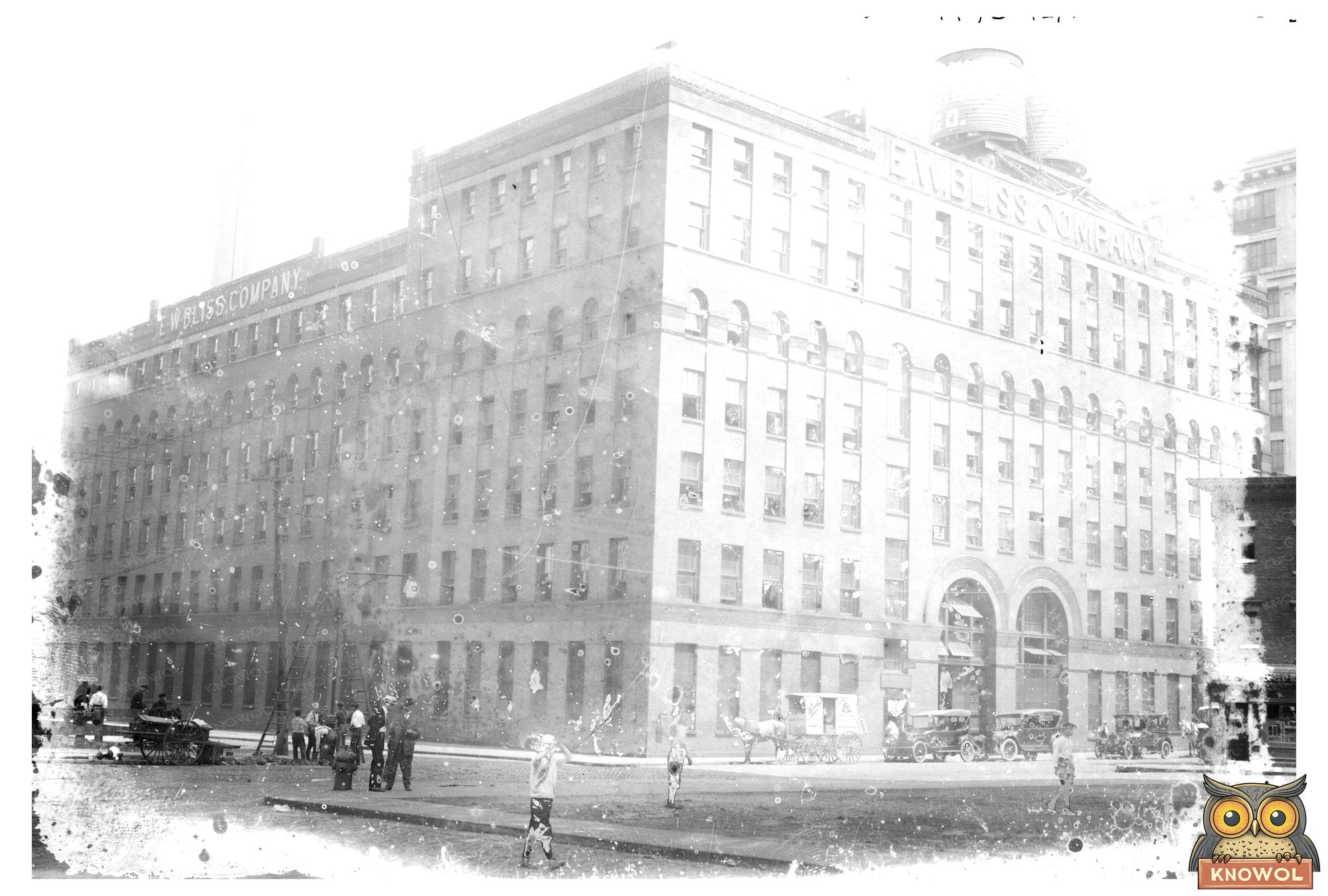 Early 20th Century Brooklyn Industrial Scene