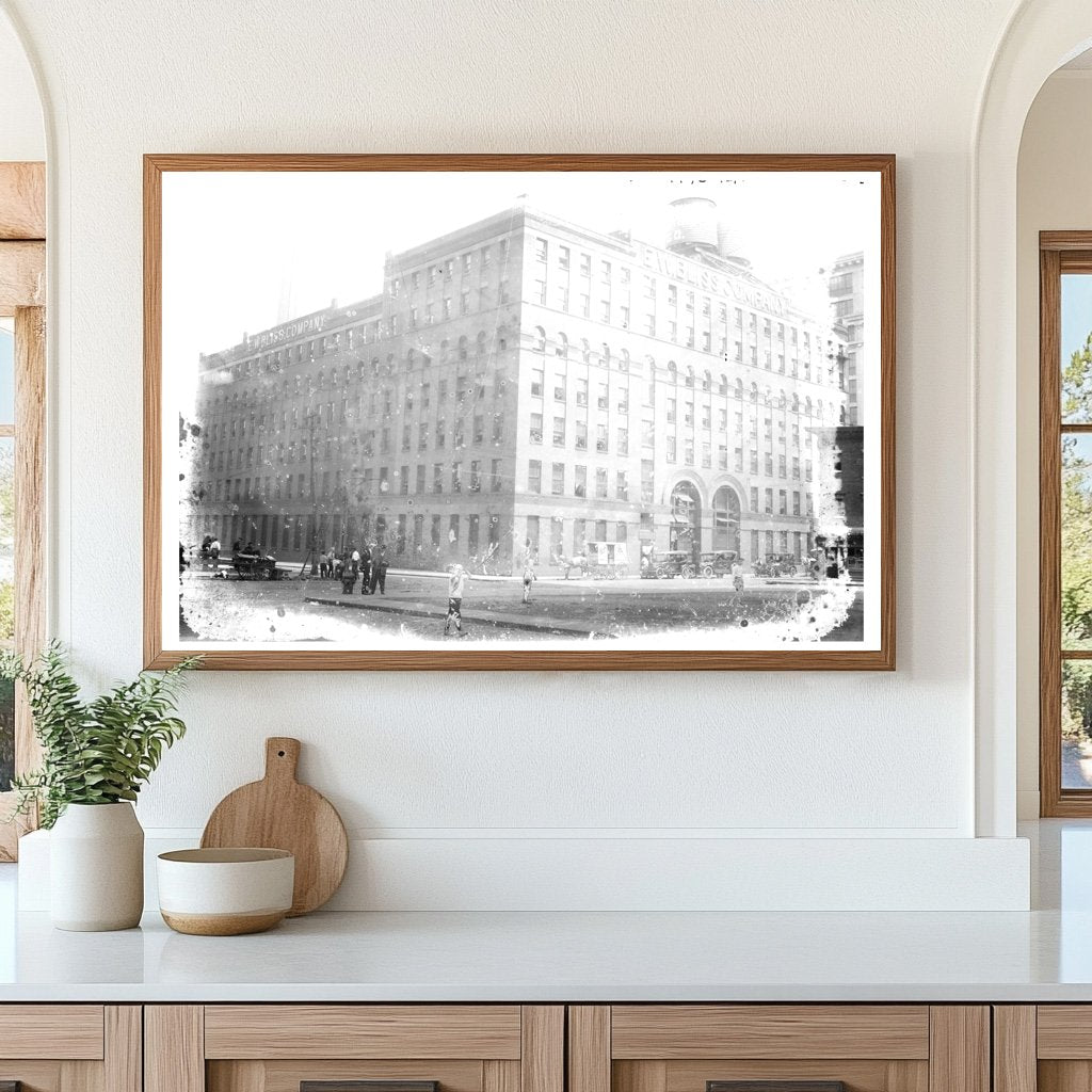 Early 20th Century Brooklyn Industrial Scene