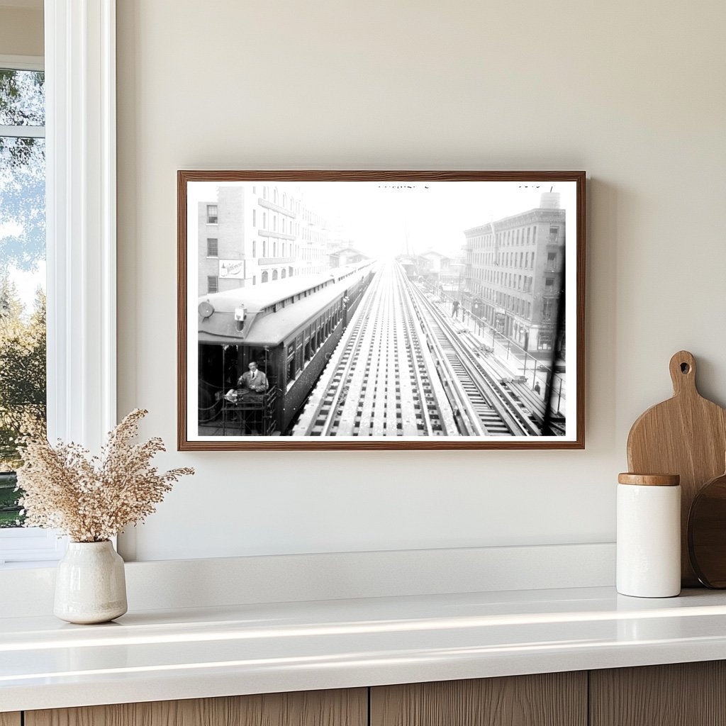 Historic 9th Ave L Train Express Track, 1914-1915