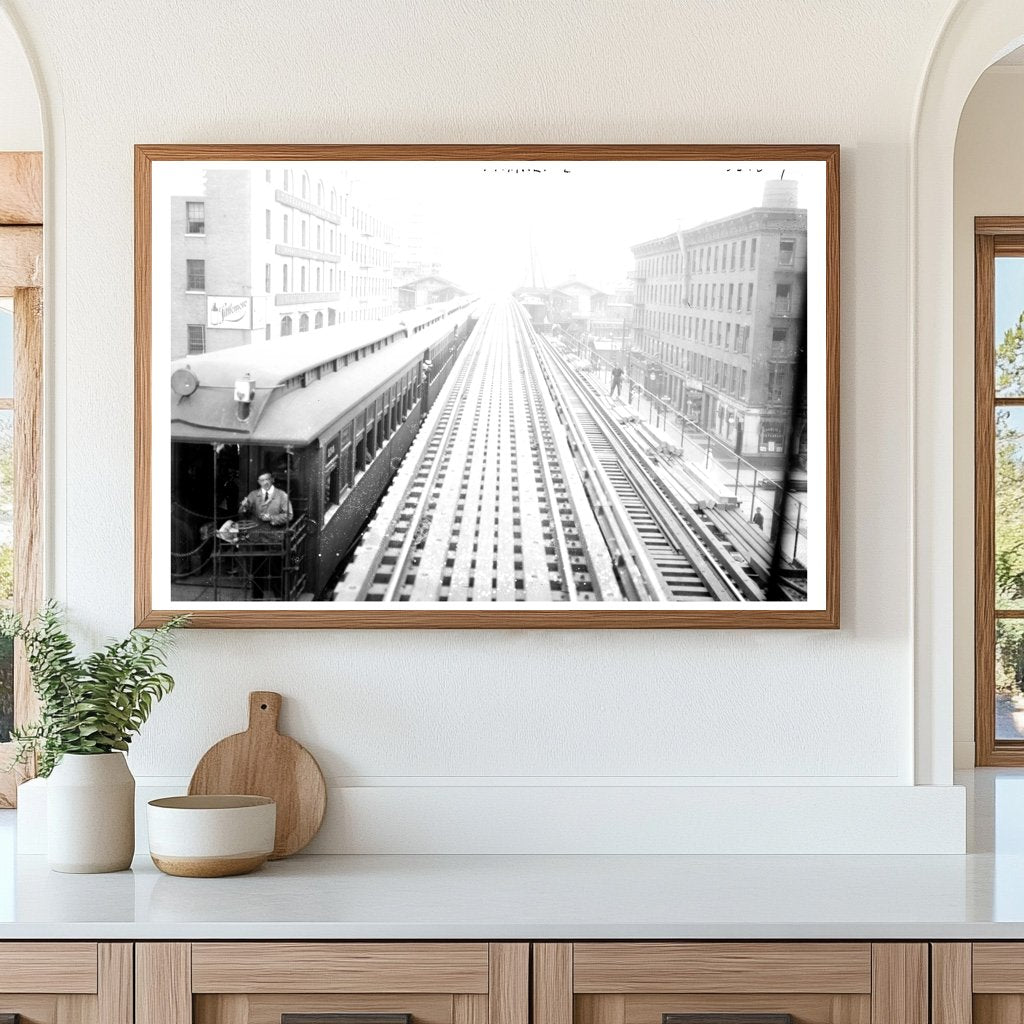 Historic 9th Ave L Train Express Track, 1914-1915