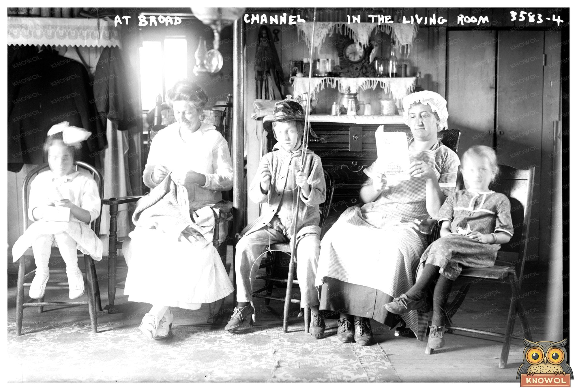 Cozy Living Room Scene in Historic Broad Channel, NY