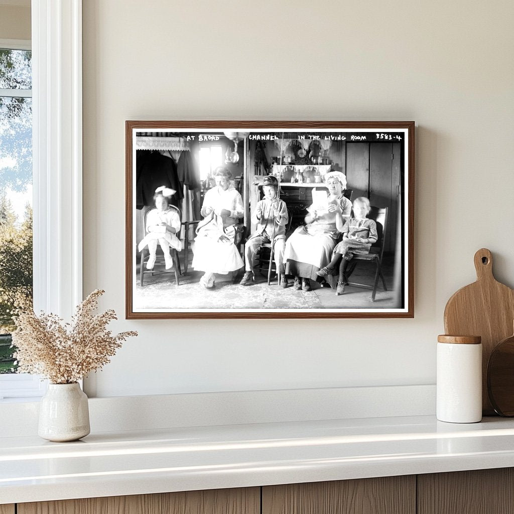 Cozy Living Room Scene in Historic Broad Channel, NY