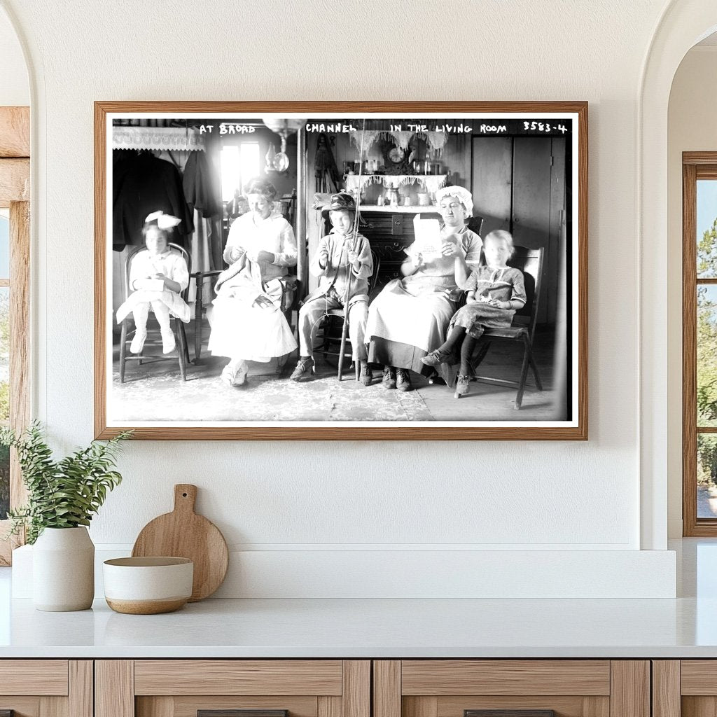 Cozy Living Room Scene in Historic Broad Channel, NY