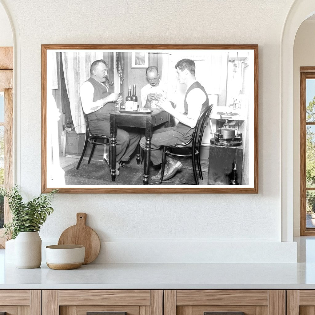 Early 1900s Card Game at Broad Channel Island