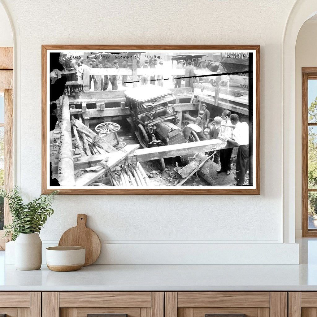 Historic Auto Inside NYC Subway Station