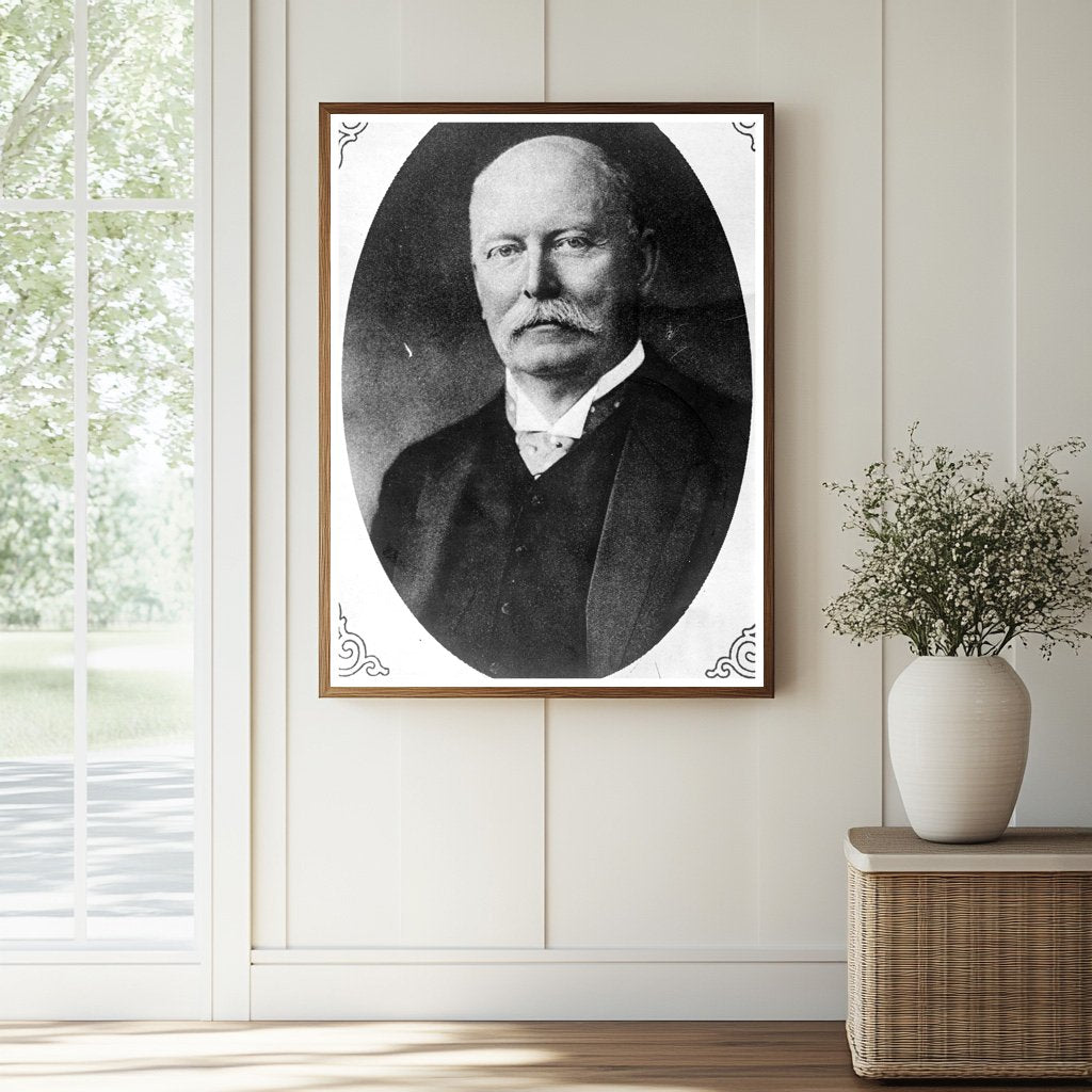 Historic Dr. Delbrück Print, Vintage Art