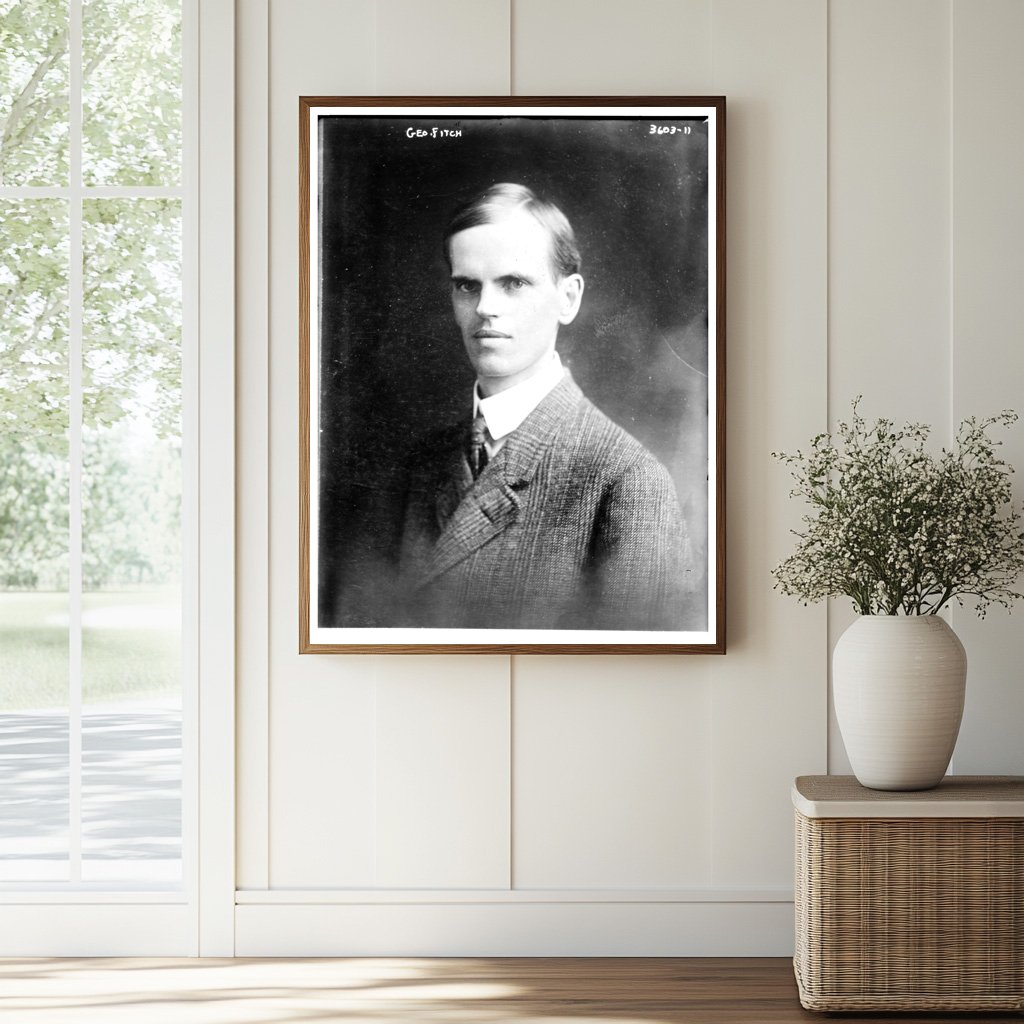 Historic Geo. Fitch Print, Vintage Art