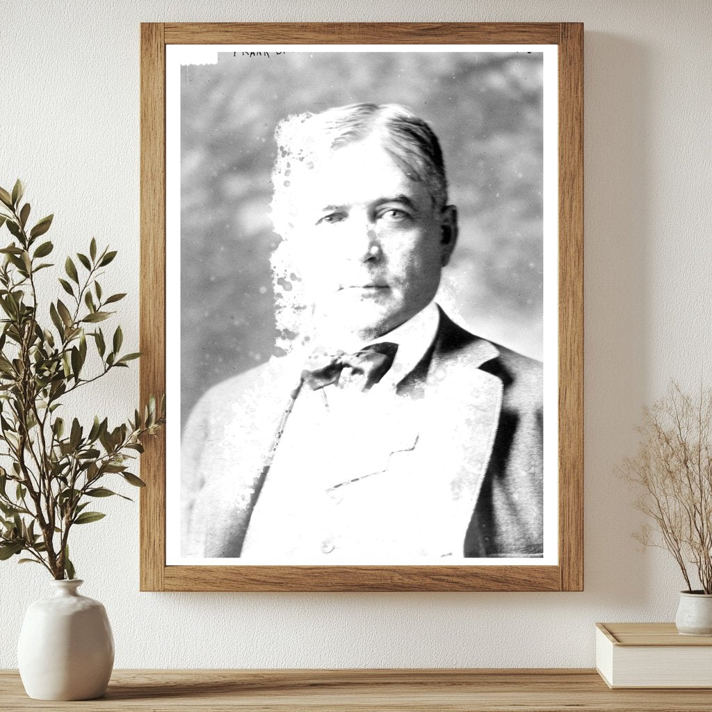 Historic Frank O. Lowden Print, Vintage Art
