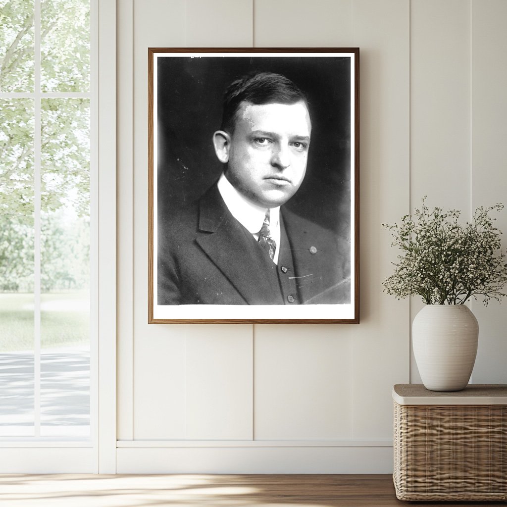 Historic Elihu C. Church Print, Vintage Art