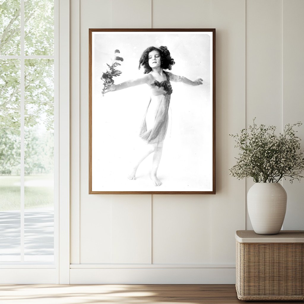 Historic Virginia Myers Print, Vintage Art