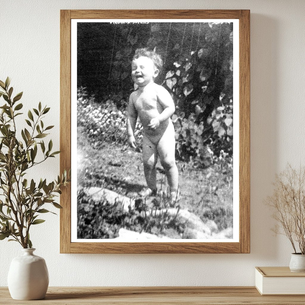 Historic Virginia Myers Print, Vintage Art