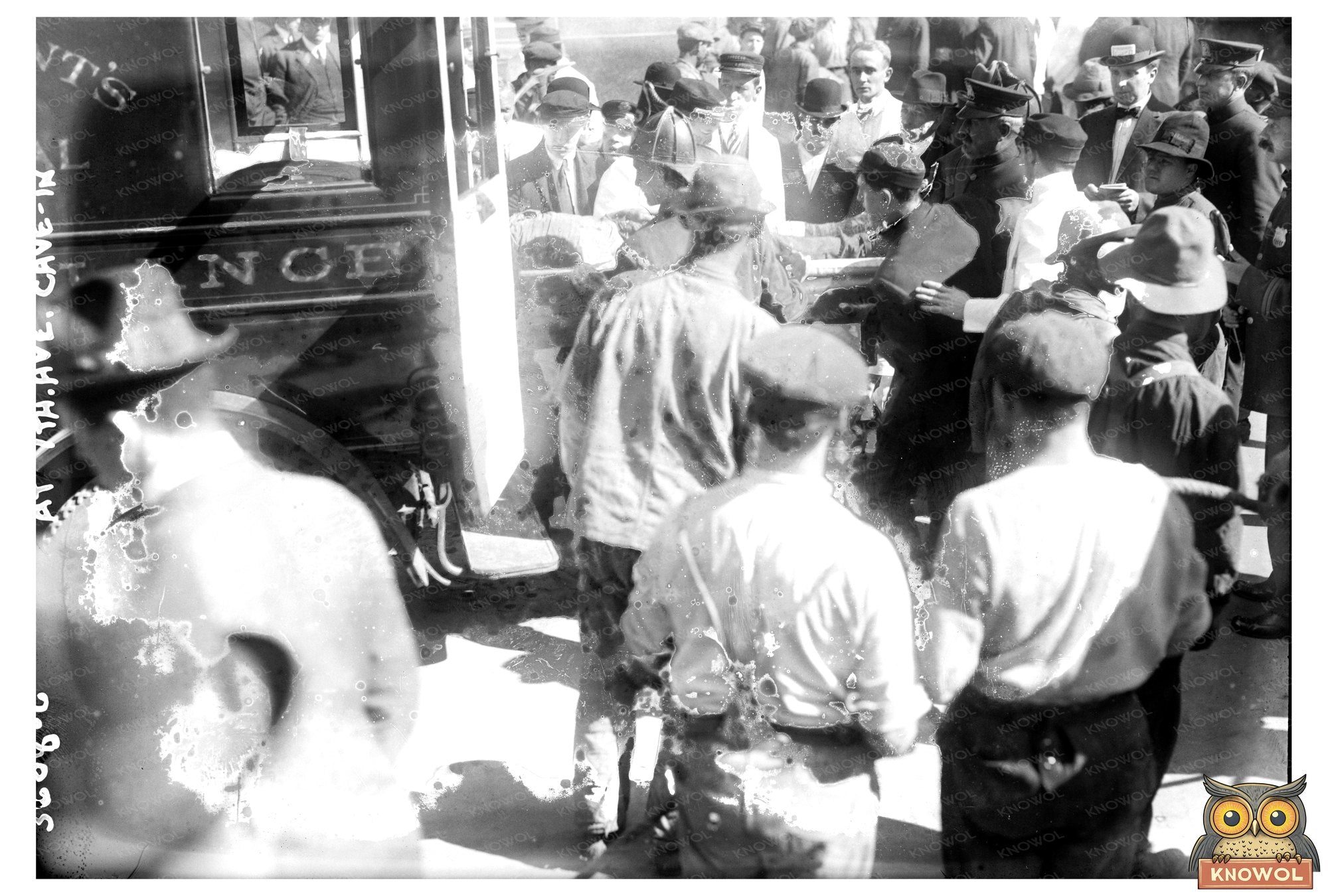 Urban Disruption: Cave-In on 7th Avenue, 1910s