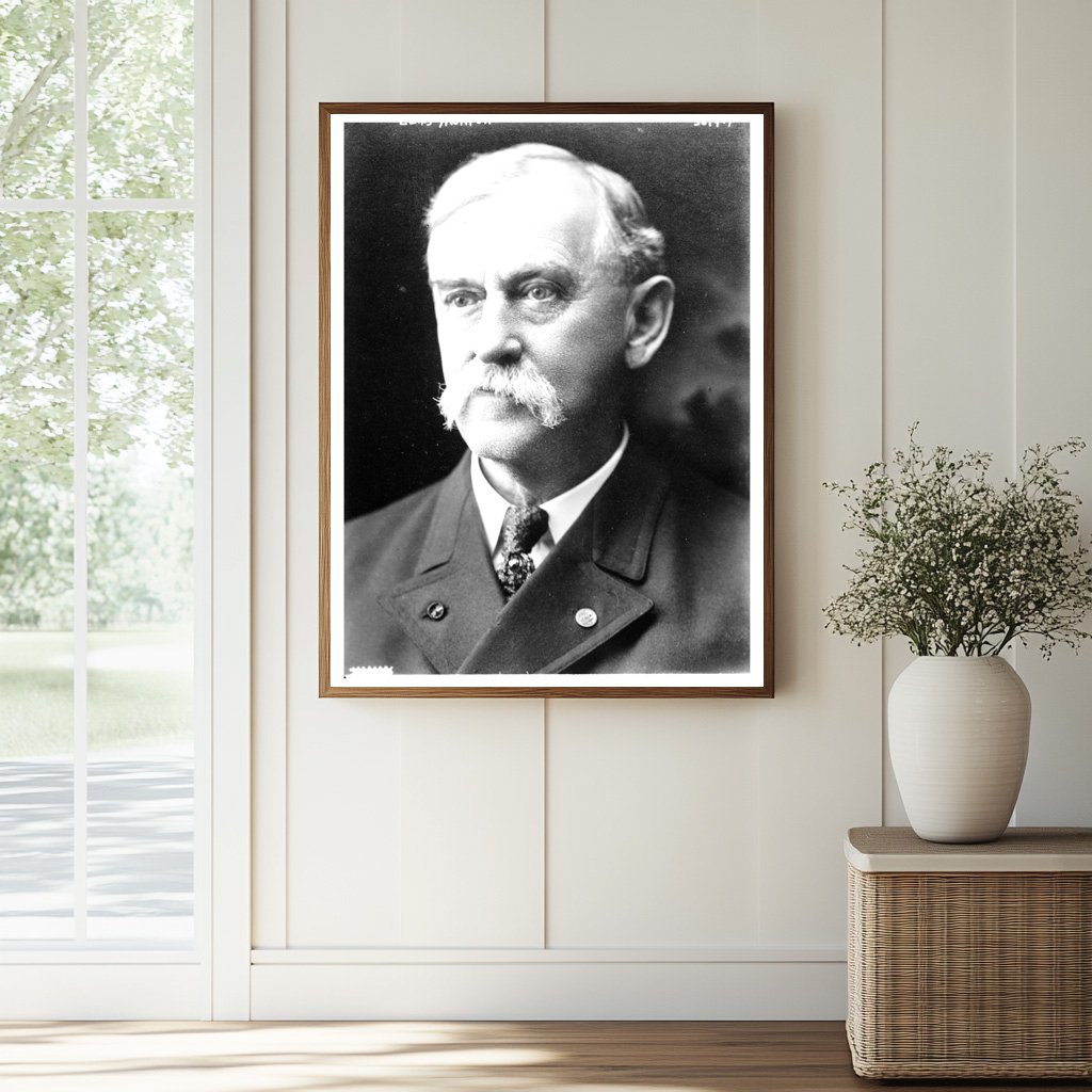 Historic Elias Monfort Print, Vintage Art