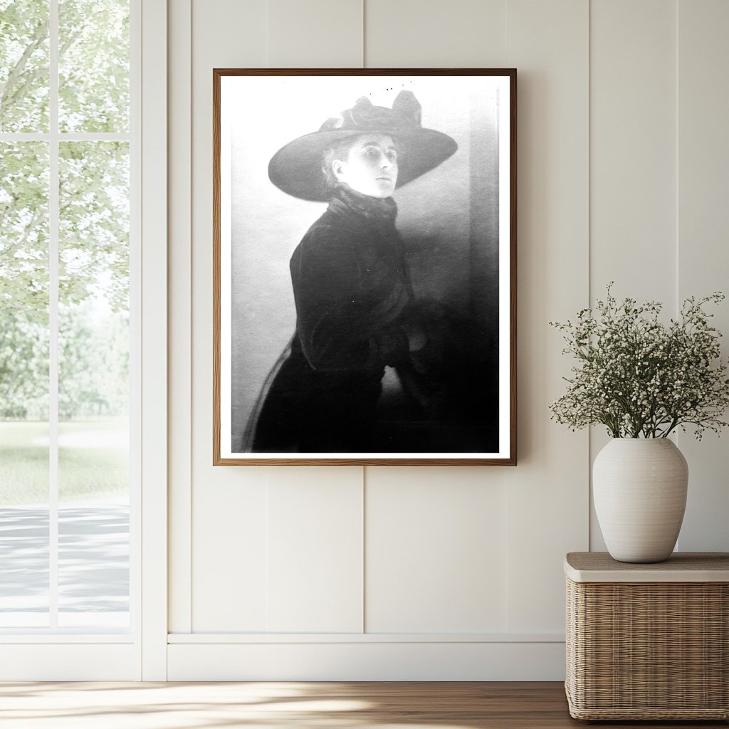 Historic Anne Morgan Print, Vintage Art