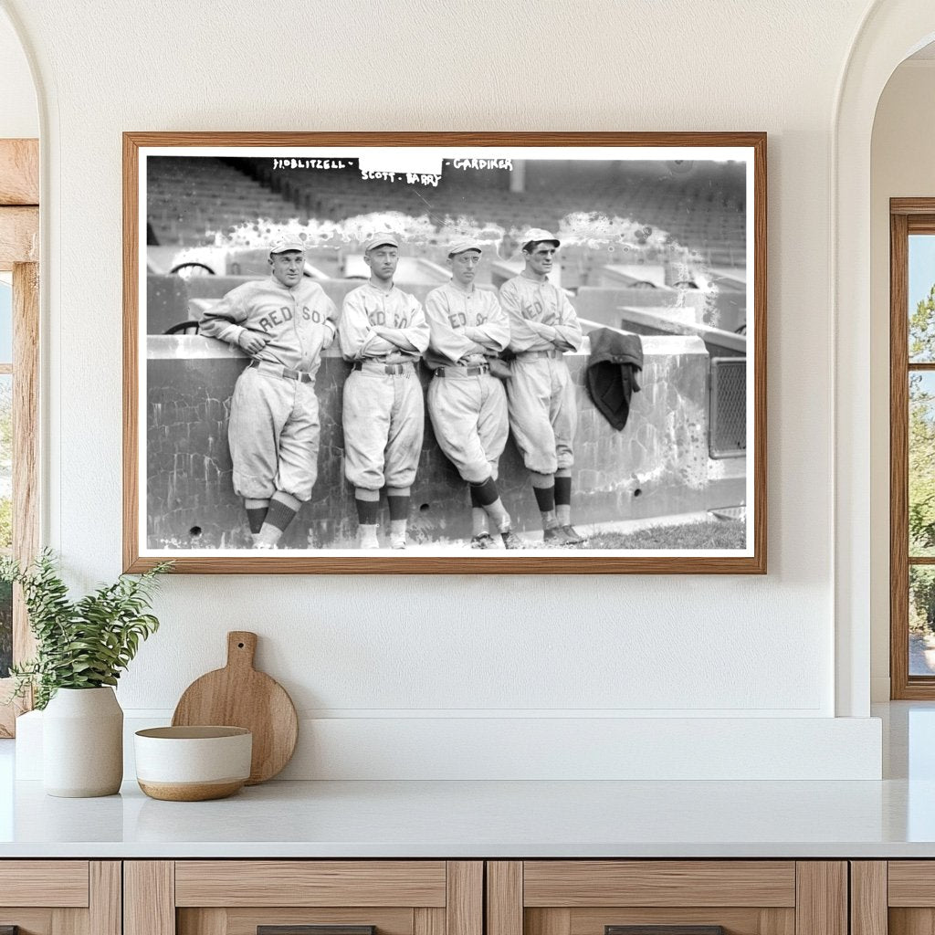 1915 Boston Baseball Legends: Hoblitzell & Team