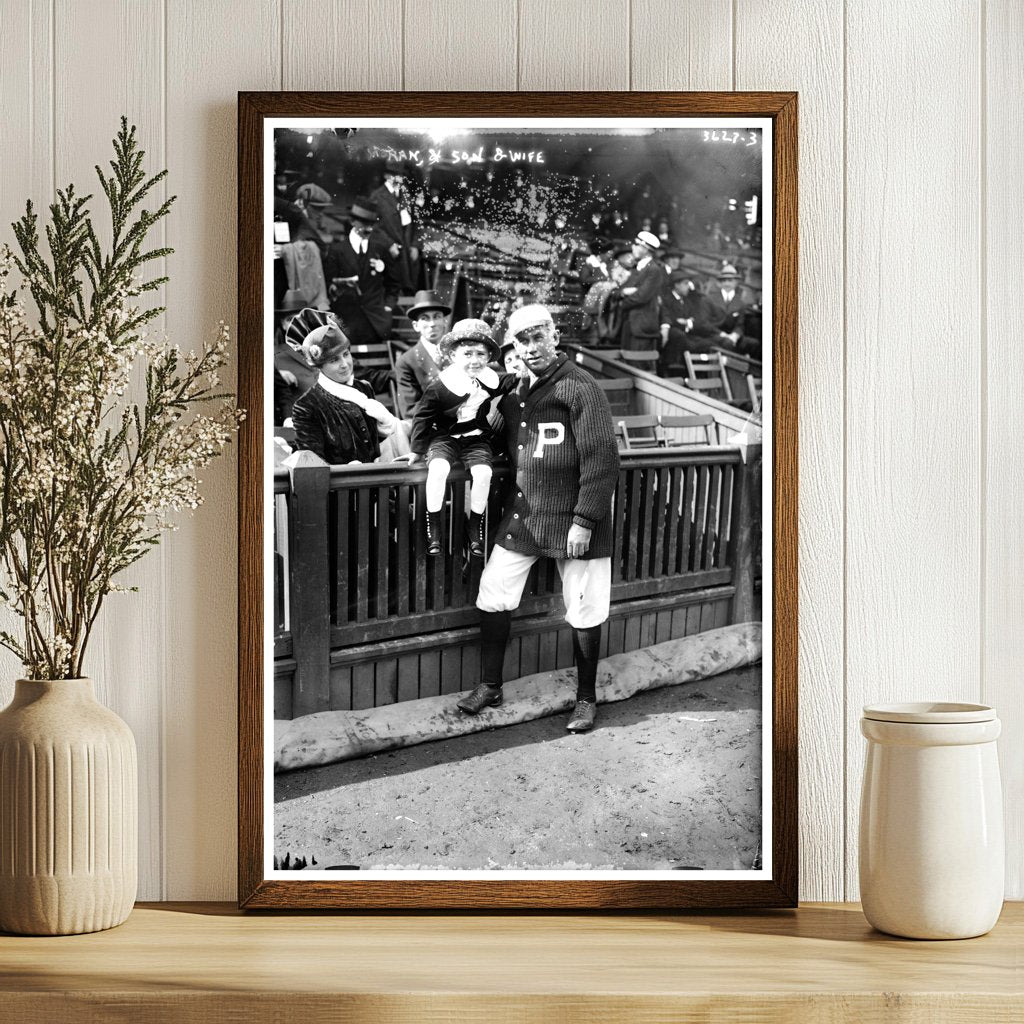 1915 Family Portrait of Baseball Manager Pat Moran