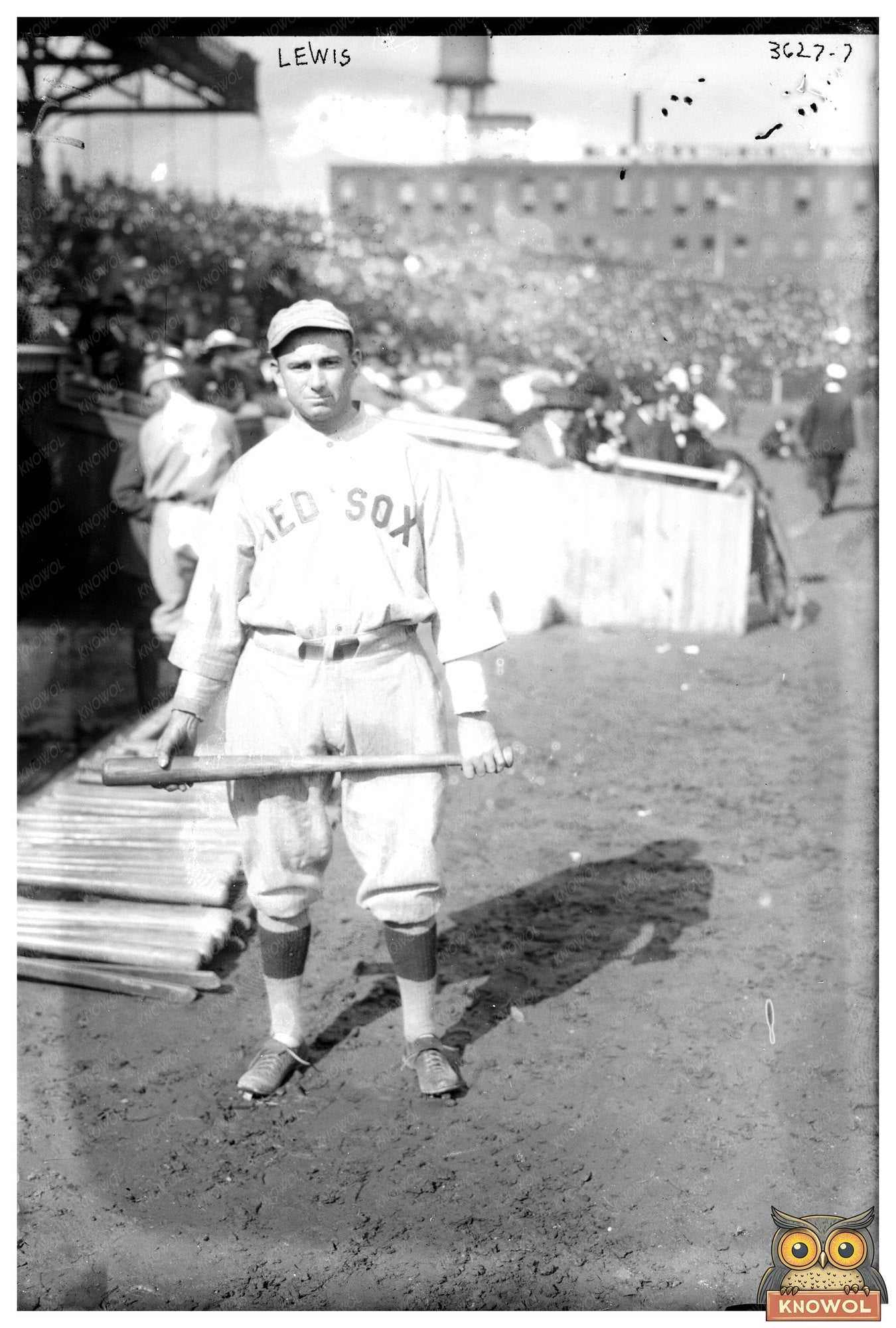 1915 Red Sox: Historic Moment of Lewis at Bat
