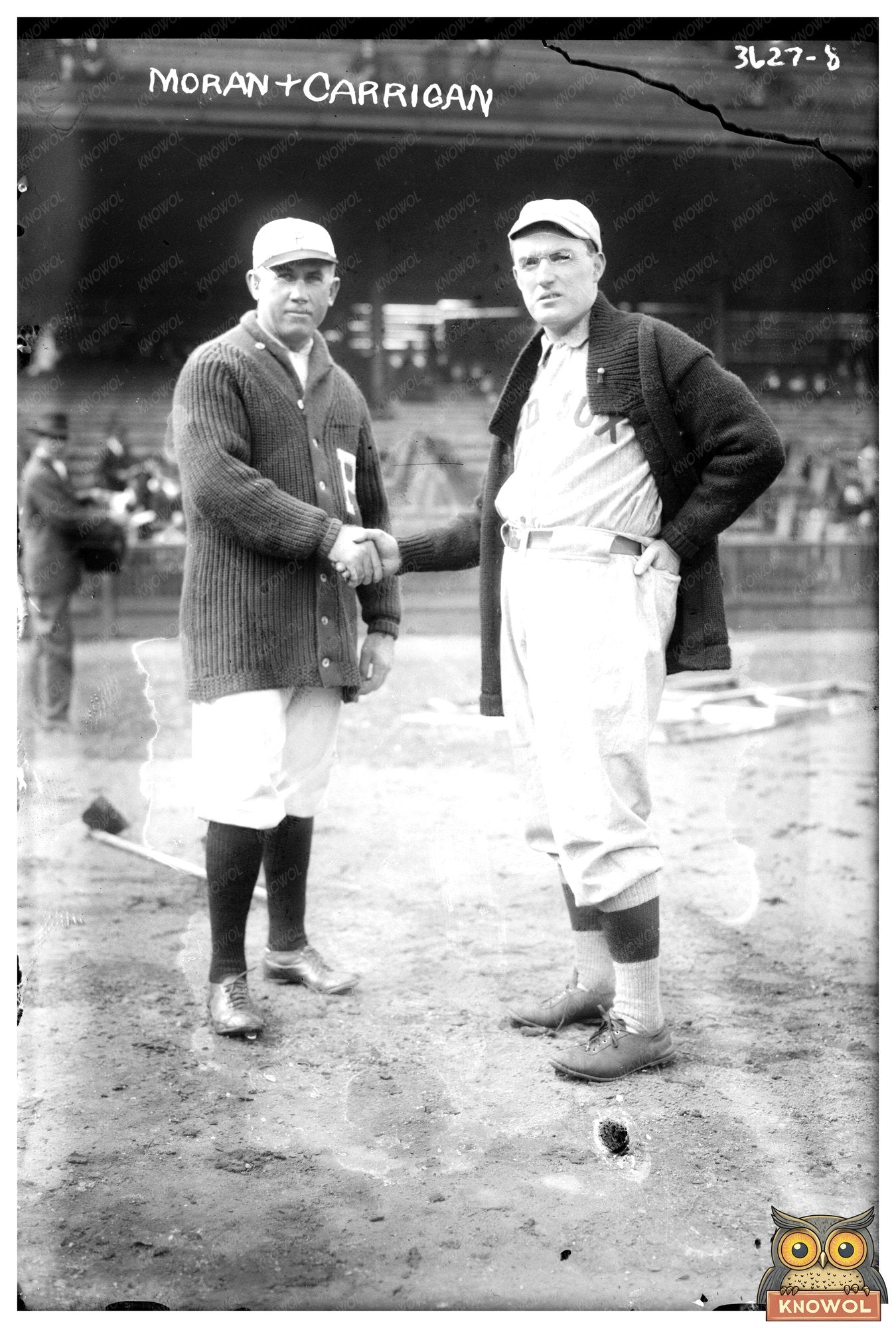1915 Baseball Legends: Moran & Carrigan Portrait