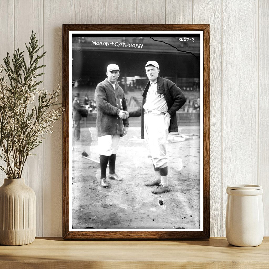 1915 Baseball Legends: Moran & Carrigan Portrait