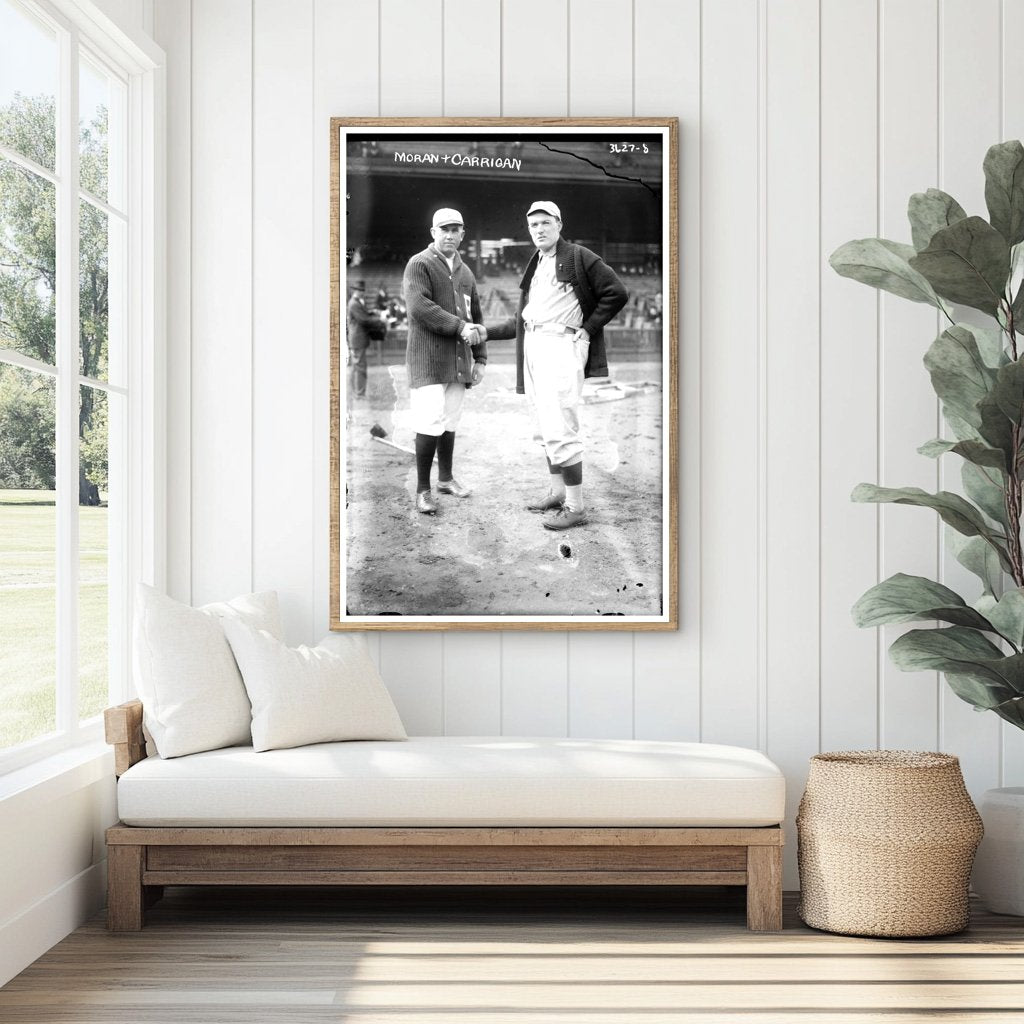 1915 Baseball Legends: Moran & Carrigan Portrait