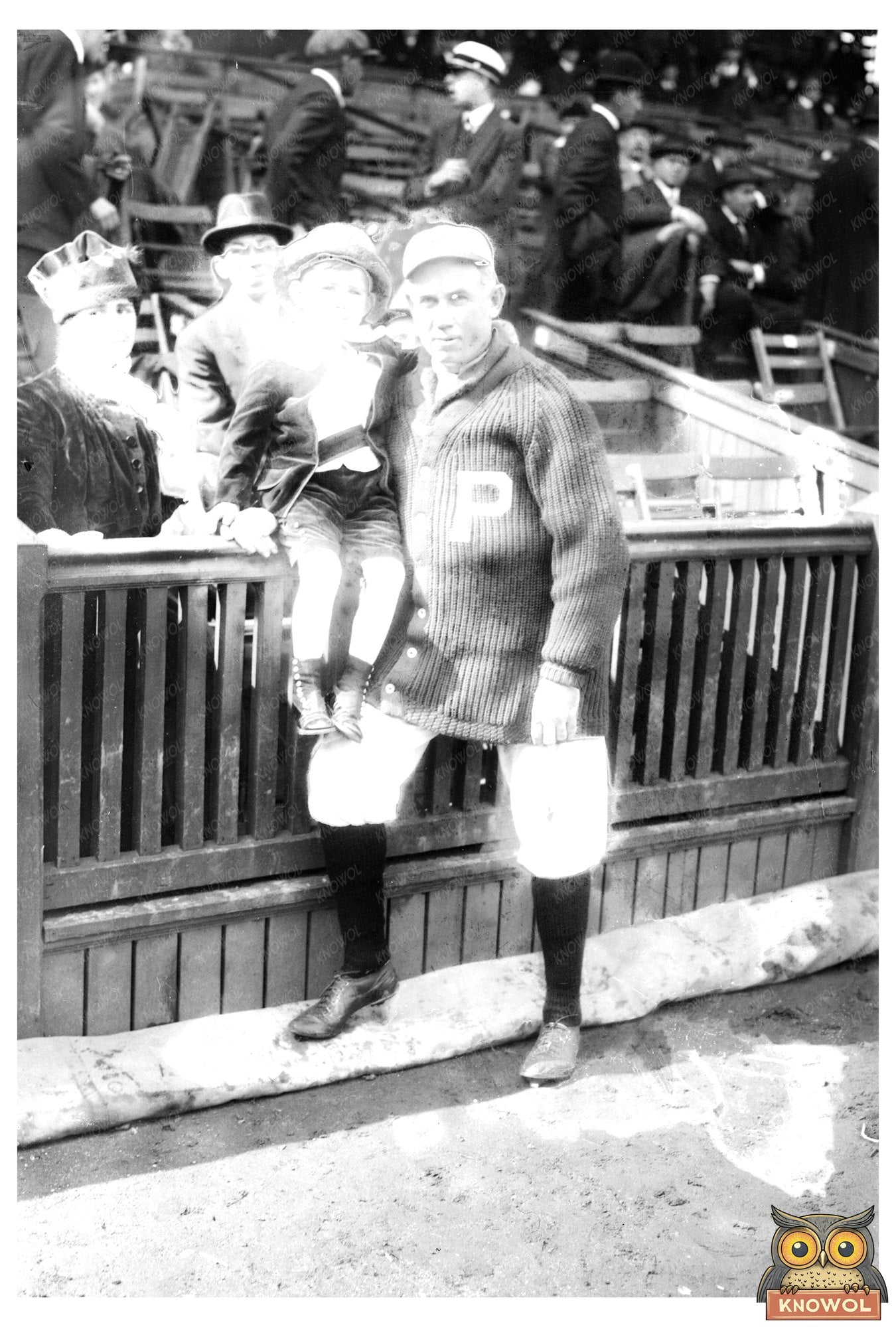 1915 Family Portrait of Pat Moran, Phillies Manager