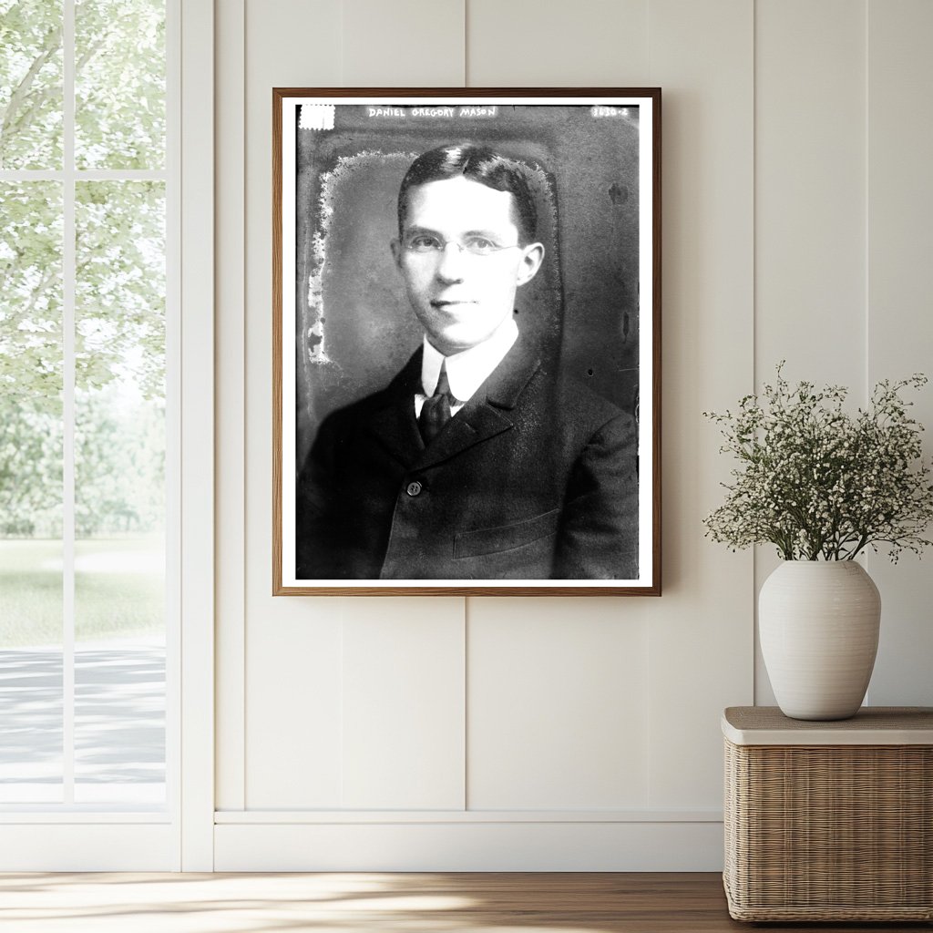 Historic Daniel Gregory Mason Print, Vintage Art