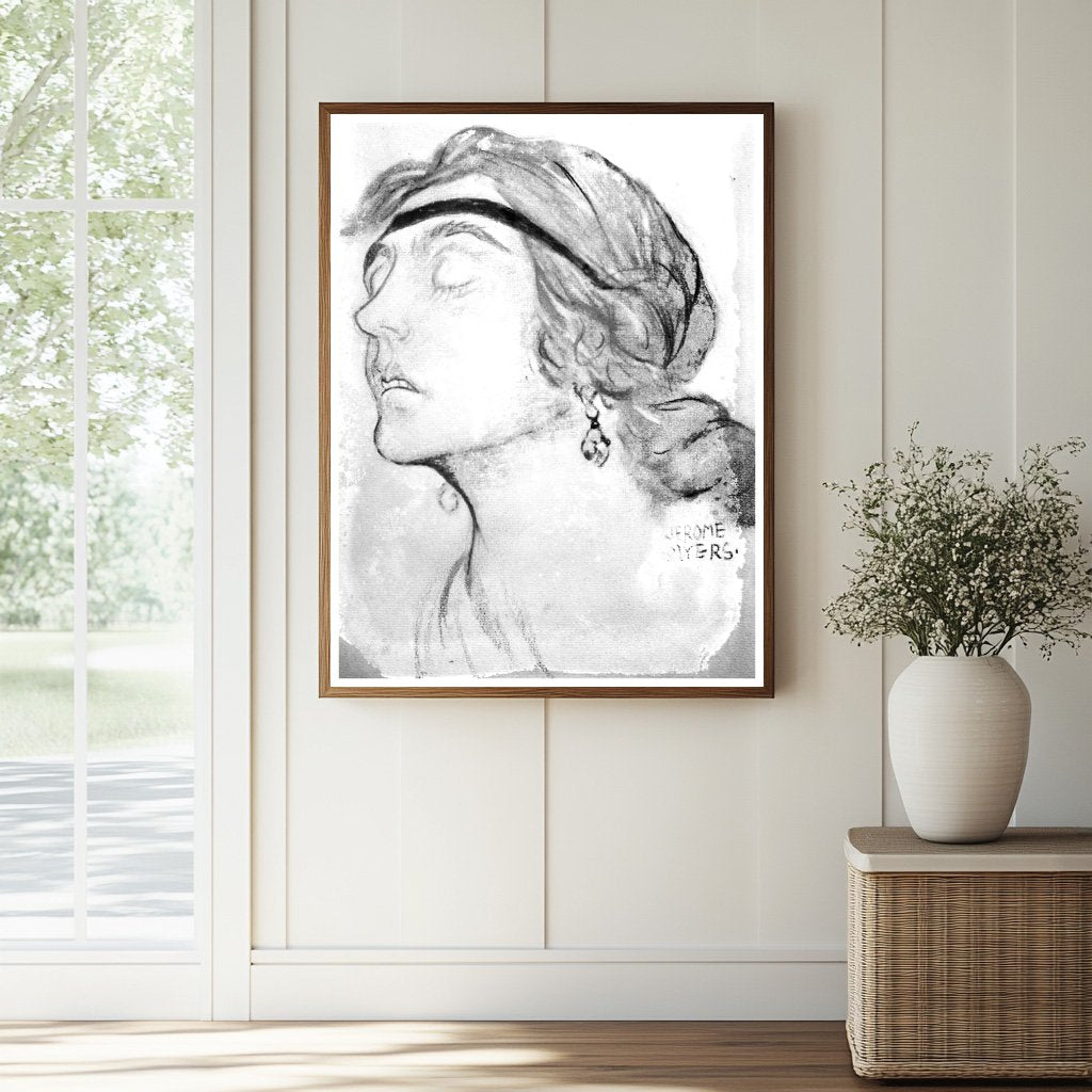 Historic Beatrice Wood Print, Vintage Art