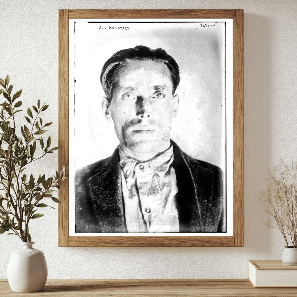 Historic Jos. Hillstrom Print, Vintage Art