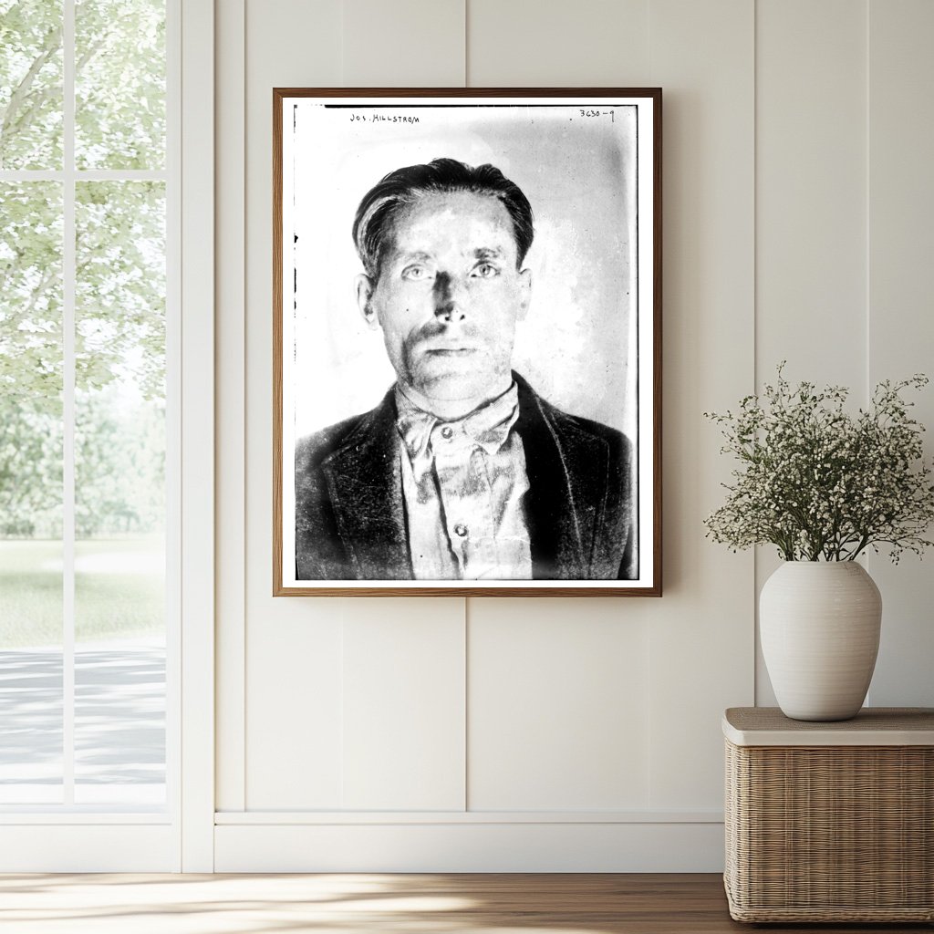 Historic Jos. Hillstrom Print, Vintage Art