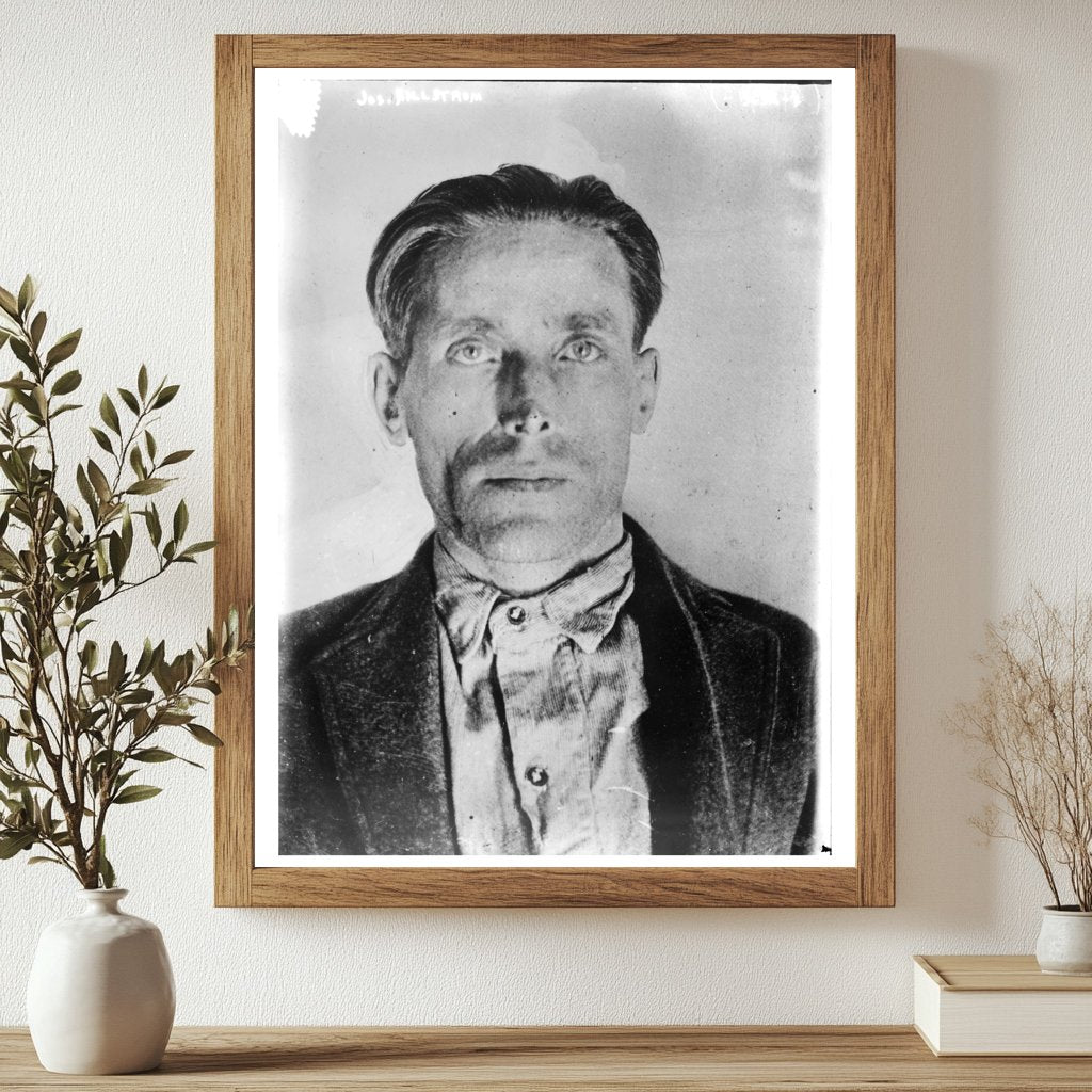 Historic Jos. Hillstrom Print, Vintage Art