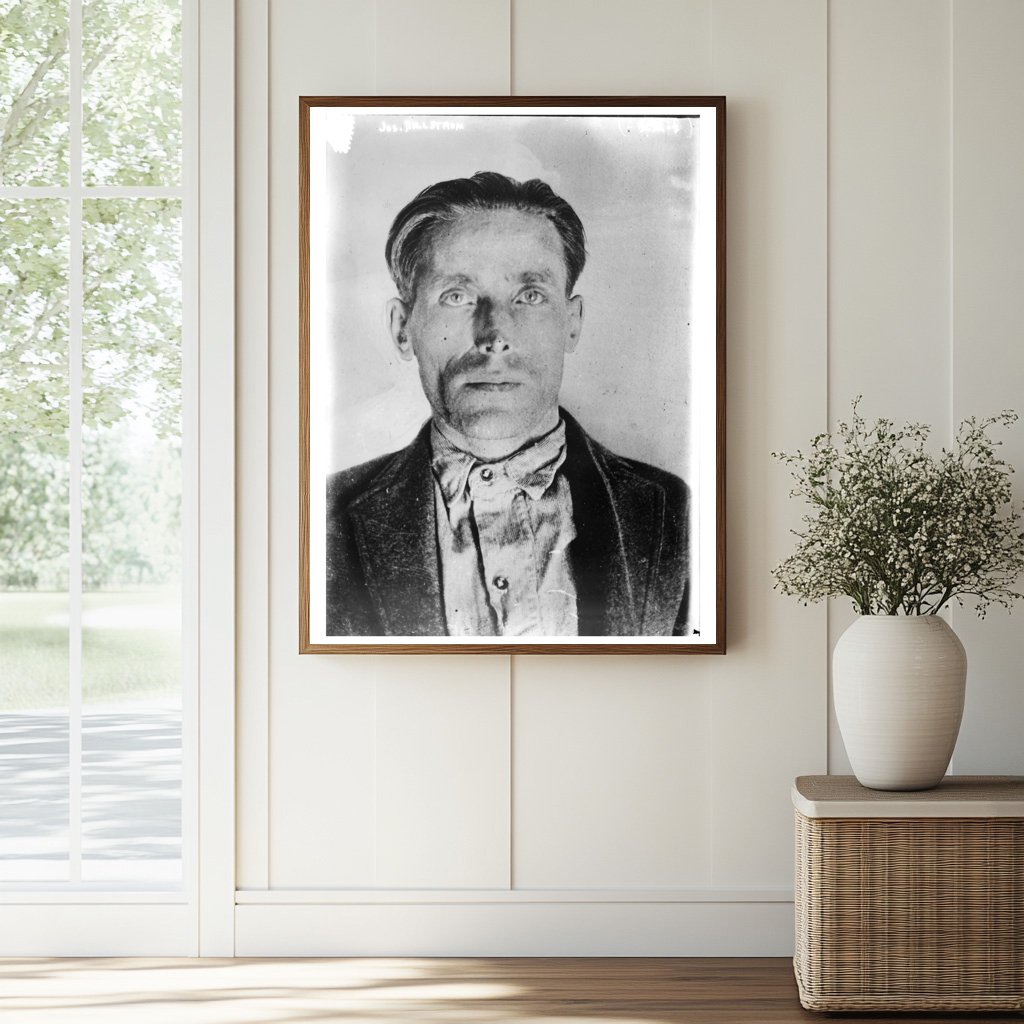 Historic Jos. Hillstrom Print, Vintage Art