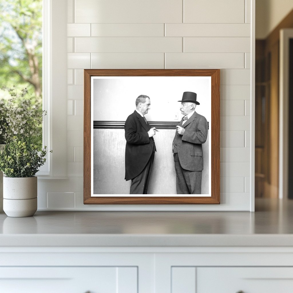 Historic Portrait of Early 20th Century Entrepreneurs