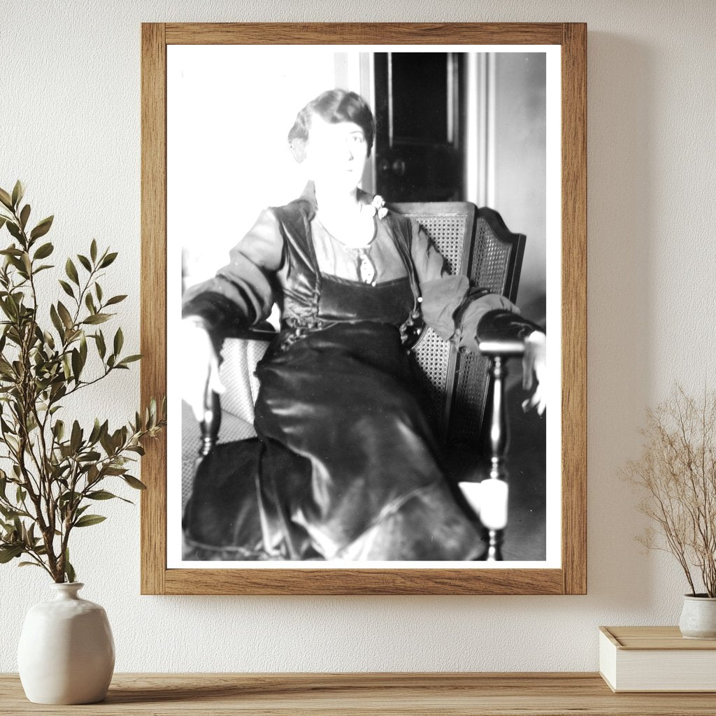Historic Baroness Beckendorff Print, Vintage Art