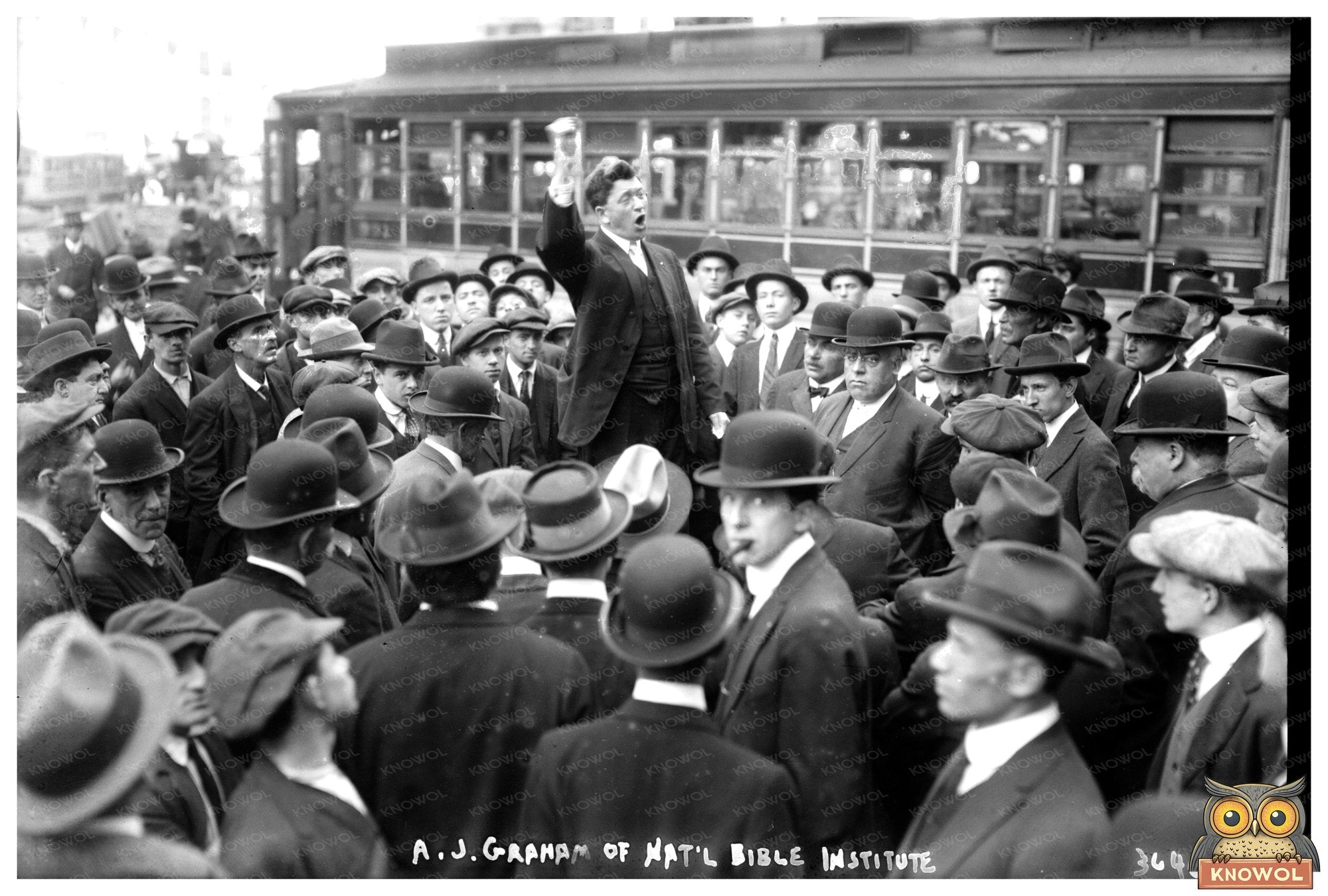 Early 1900s Portrait of a National Bible Advocate