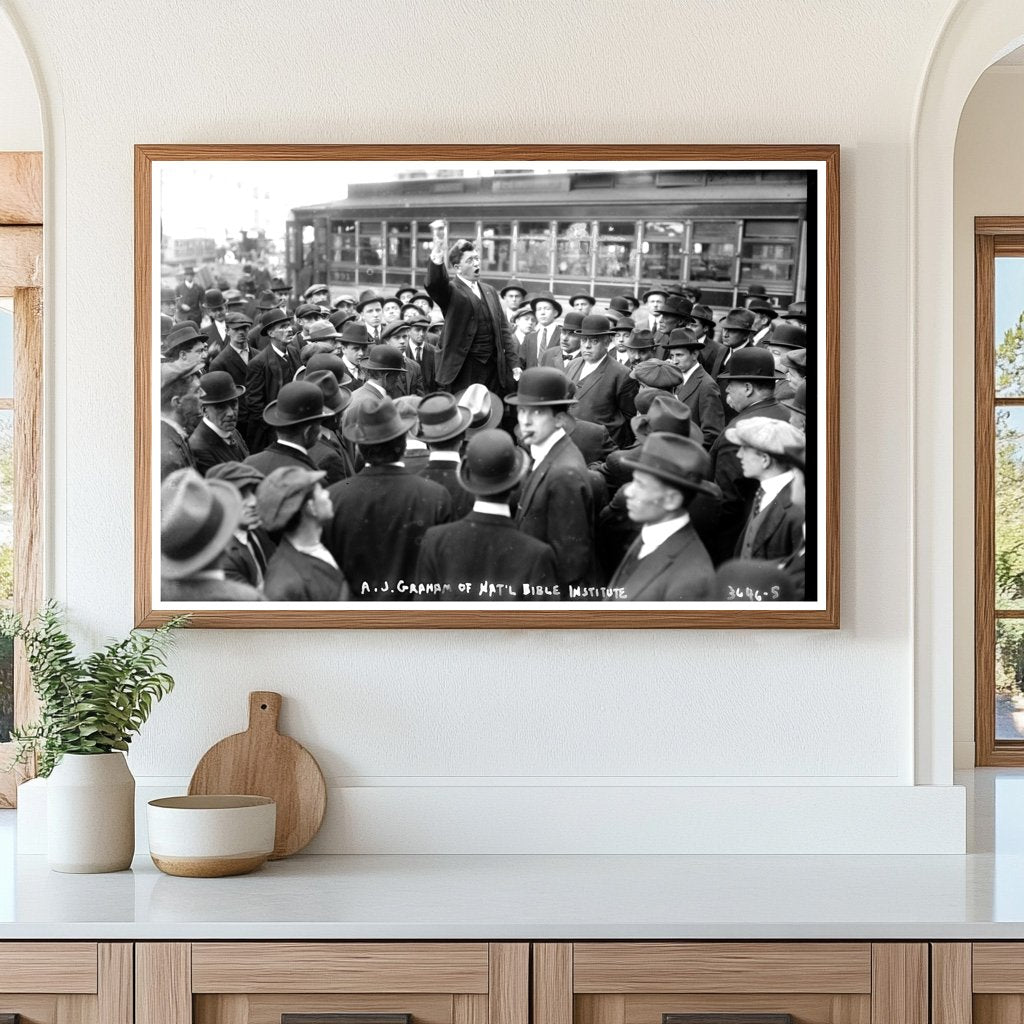 Early 1900s Portrait of a National Bible Advocate