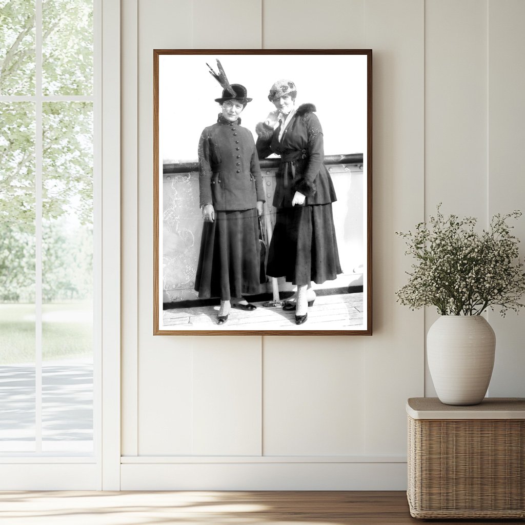 Historic Yvonne Garrick Garchery, Andree Barlette Print, Vintage Art