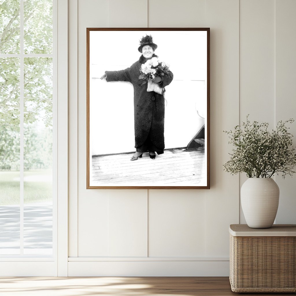 Historic Emmy Destinn Print, Vintage Art