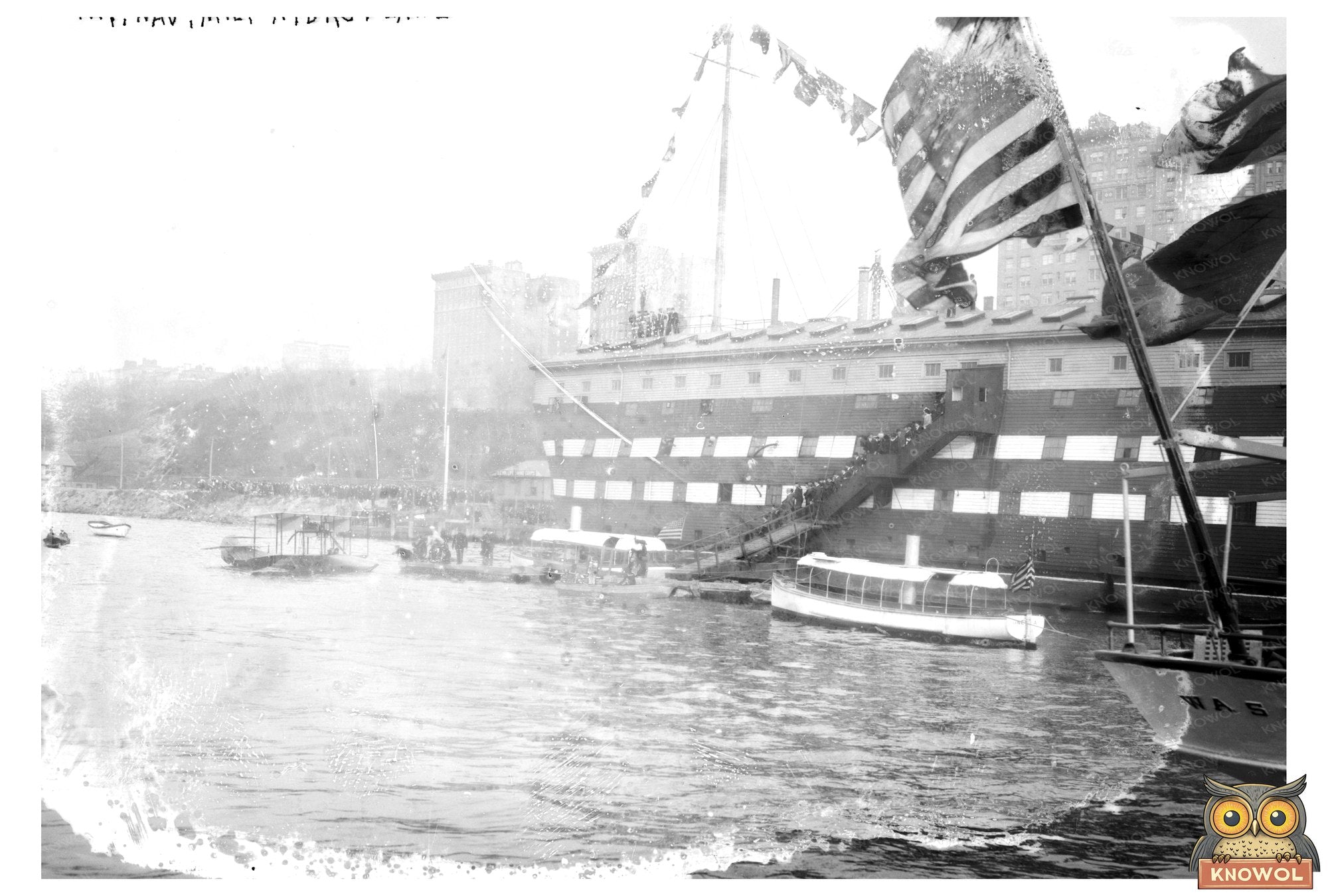 Historic N.Y. Naval Hydroplane: Early 20th Century Innovatio