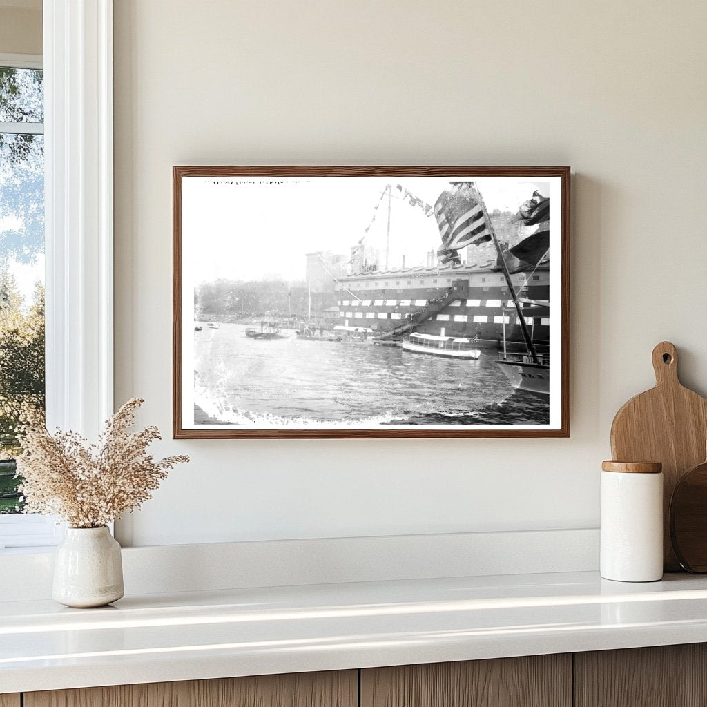 Historic N.Y. Naval Hydroplane: Early 20th Century Innovatio