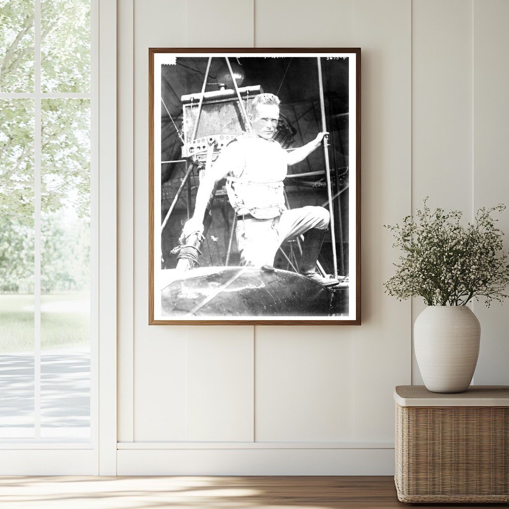 Historic Lieut. W. Capehart Print, Vintage Art